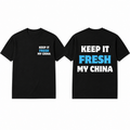 CUSTOM FRESH BLACK TSHIRT