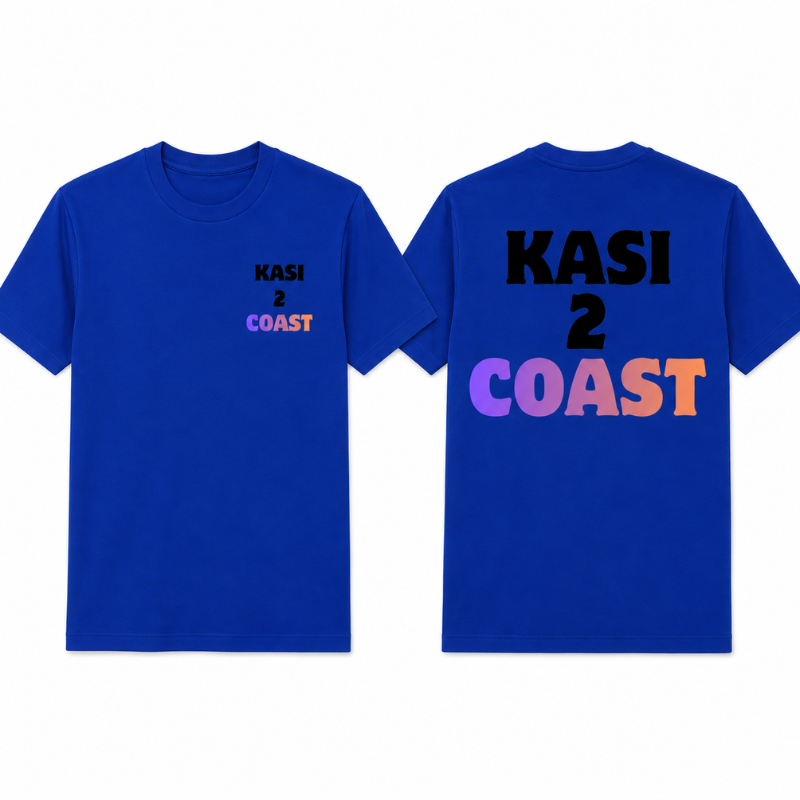 CUSTOM KASI BLUE TSHIRT