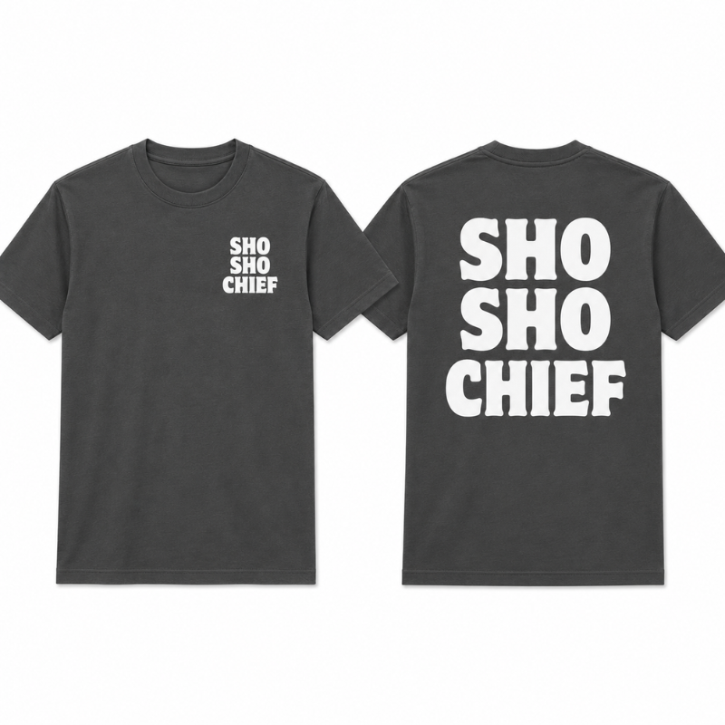 CUSTOM SHO CHIEF GREY TSHIRT